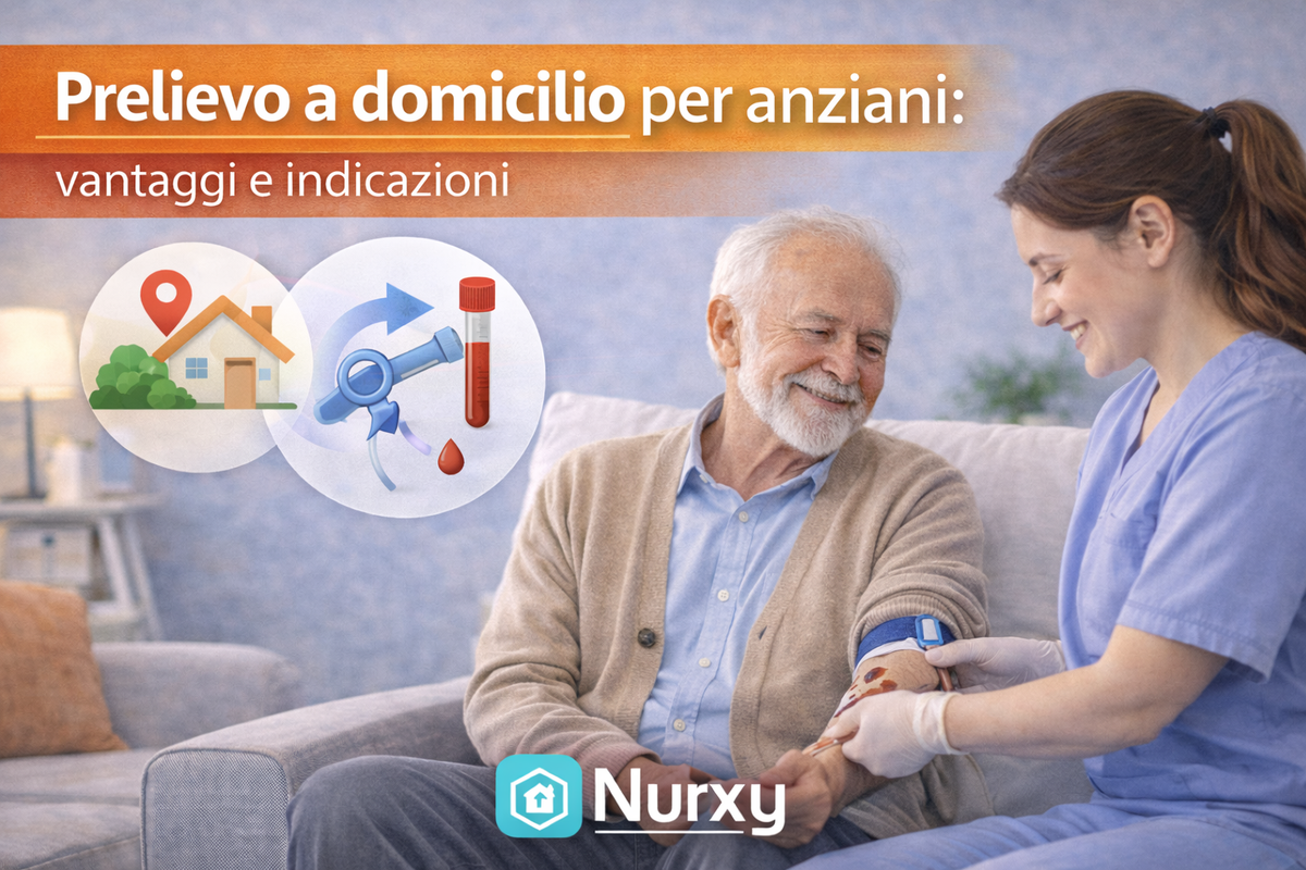 Prelievo a domicilio per anziani: vantaggi e indicazioni