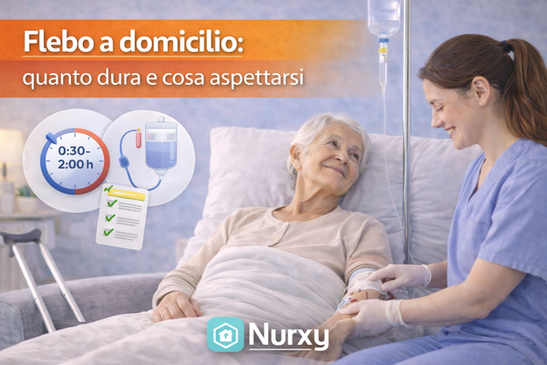 Flebo a domicilio: quanto dura e cosa aspettarsi