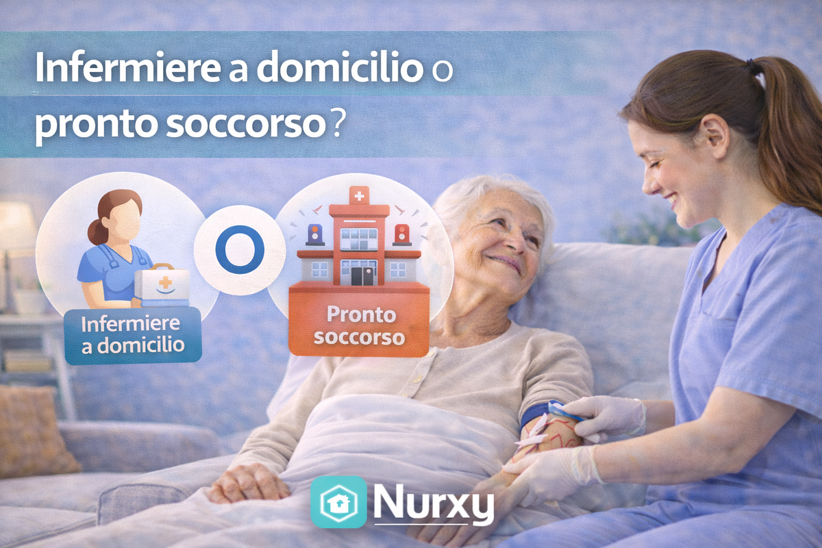 Infermiere a domicilio o pronto soccorso?