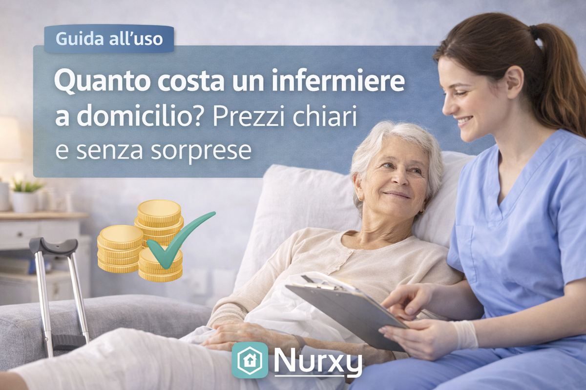 Quanto costa un infermiere a domicilio? Prezzi chiari e senza sorprese