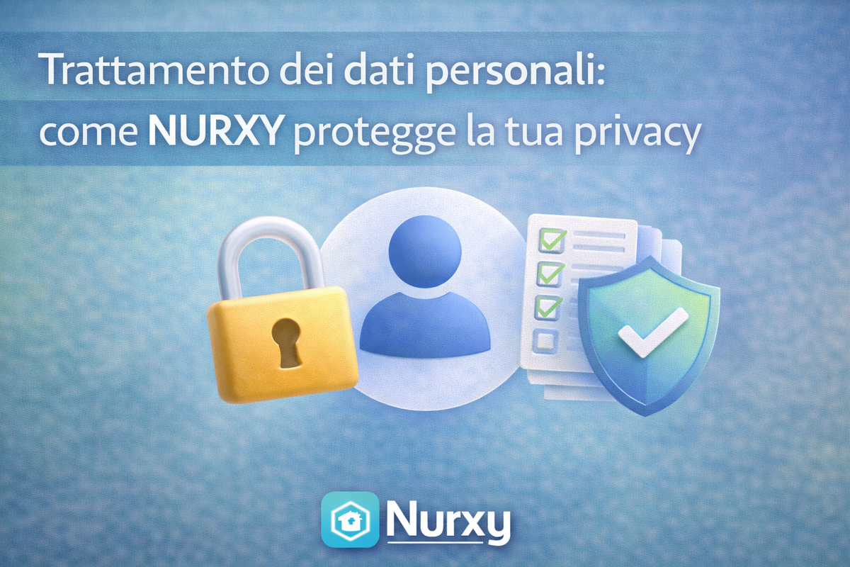 Trattamento dei dati personali: come NURXY protegge la tua privacy